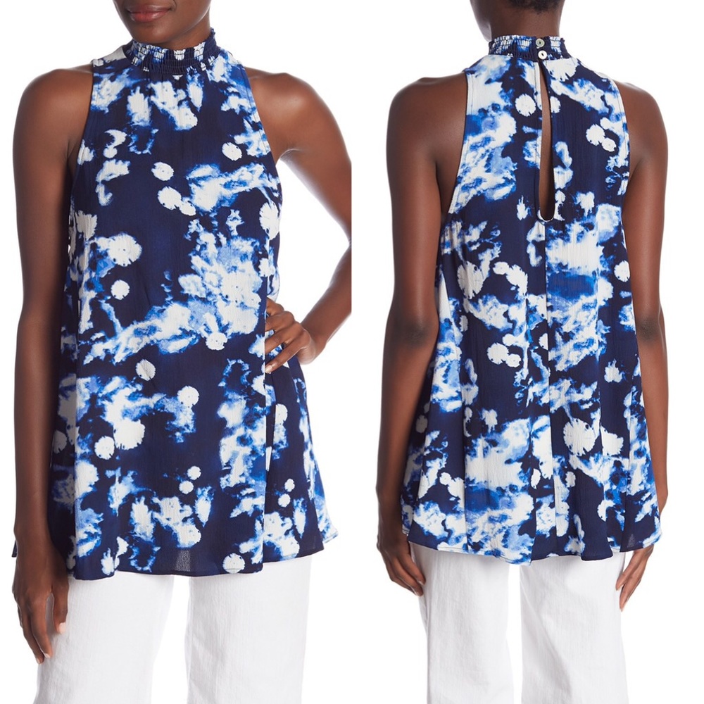 SHOW ME YOUR MUMU Madeline Mock Neck Tunic